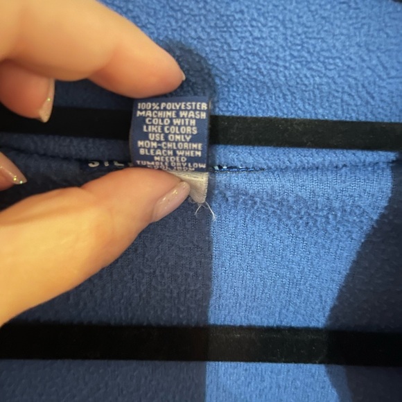 Blue Half Zip Sweater - Picture 5 of 9